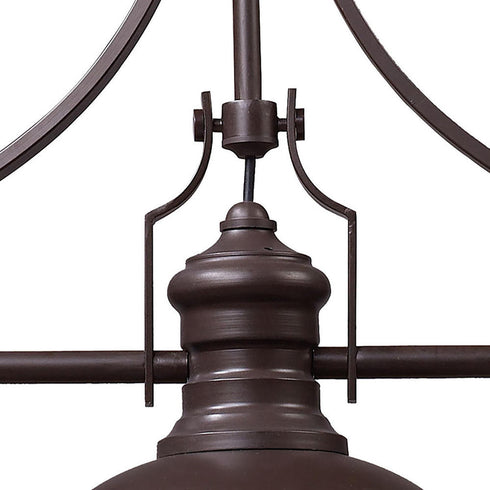 Elk Chadwick ISLAND LIGHT in Oiled Bronze Finish Model: 66135-3