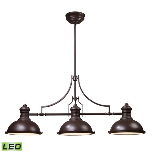 Elk Chadwick ISLAND LIGHT in Oiled Bronze Finish Model: 66135-3-LED