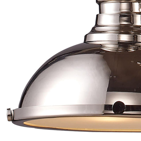 Elk Chadwick ISLAND LIGHT in Polished Nickel Finish Model: 66115-3