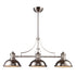 Elk Chadwick ISLAND LIGHT in Polished Nickel Finish Model: 66115-3
