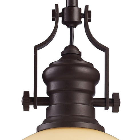 Elk Chadwick PENDANT in Oiled Bronze Finish Model: 66133-1
