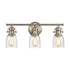 Elk Chadwick VANITY LIGHT in Satin Nickel Finish Model: 66626-3