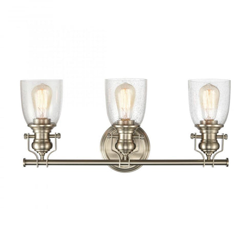 Elk Chadwick VANITY LIGHT in Satin Nickel Finish Model: 66626-3