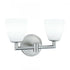 Elk Chancellor 11 Inch Wide Integrated LED Vanity Light in Brushed Nickel Model: 8272-BN-MO