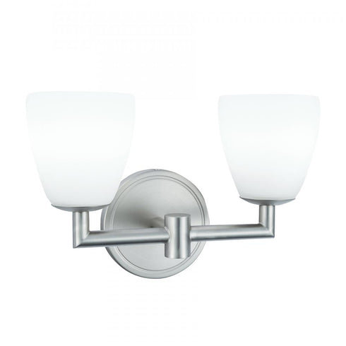 Elk Chancellor 11 Inch Wide Integrated LED Vanity Light in Brushed Nickel Model: 8272-BN-MO