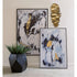 Elk Charge Abstract Framed Wall Art in Off White Finish Model: S0056-10446