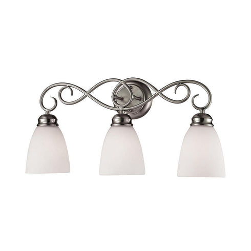 Elk Chatham VANITY LIGHT in Brushed Nickel Finish Model: 1103BB/20