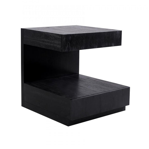 Elk Checkmate Accent Table in Checkmate Black Model: S0075-9866
