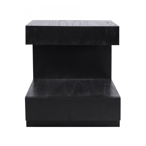 Elk Checkmate Accent Table in Checkmate Black Model: S0075-9866