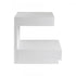 Elk Checkmate Accent Table White in Checkmate White Finish Model: S0075-9967