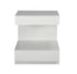 Elk Checkmate Accent Table White in Checkmate White Finish Model: S0075-9967