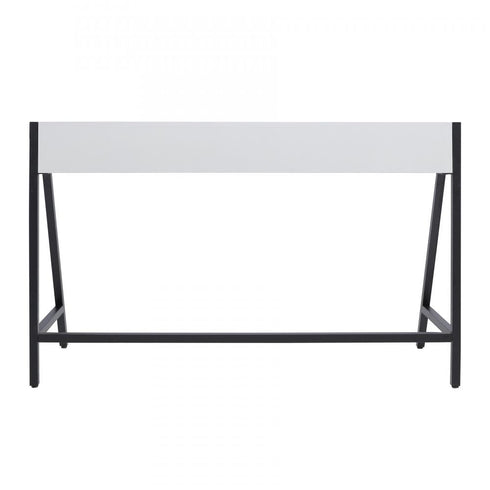 Elk Checkmate Desk in Checkmate White Model: S0075-9865