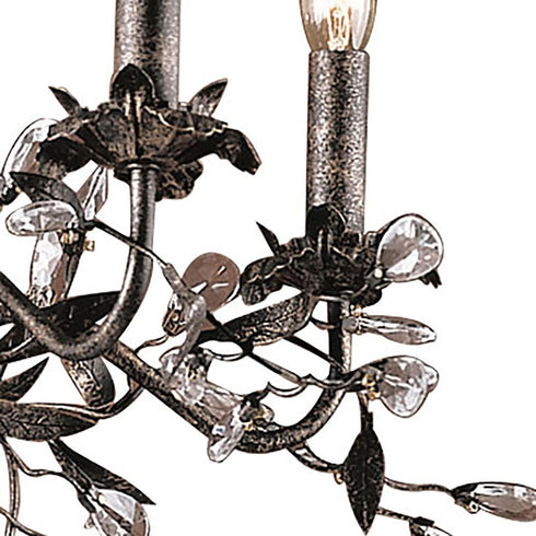 Elk Circeo CHANDELIER in Deep Rust Finish Model: 8053/5