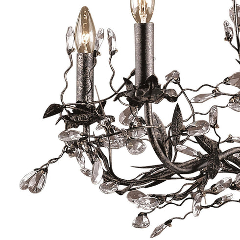 Elk Circeo CHANDELIER in Deep Rust Finish Model: 8054/5