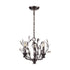 Elk Circeo CHANDELIER in Deep Rust Finish Model: 8058/3