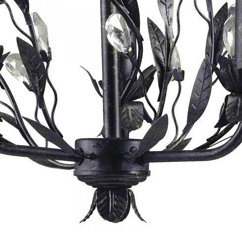 Elk Circeo CHANDELIER in Deep Rust Finish Model: 8058/3