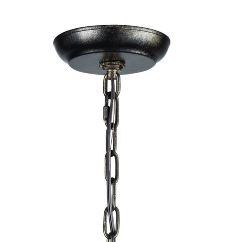 Elk Circeo CHANDELIER in Deep Rust Finish Model: 8058/3
