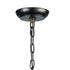 Elk Circeo CHANDELIER in Deep Rust Finish Model: 8058/3