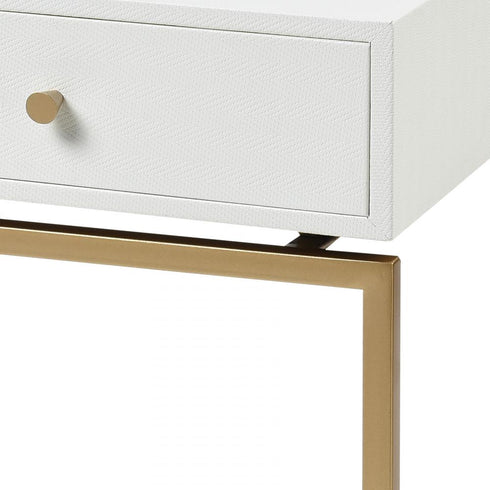Elk Clancy ACCENT TABLE in White Finish Model: 3169-143
