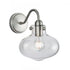 Elk Clara 11.75 Inch High 1 Light Sconce in Brushed Nickel Model: 8261-BN-CL