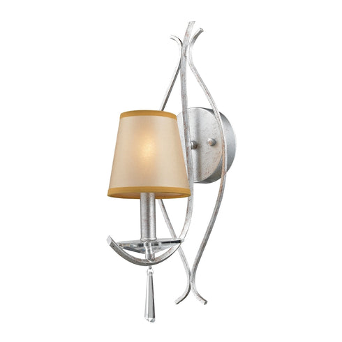 Elk Clarendon 1 Light SCONCE in Silver Finish Model: 14080/1