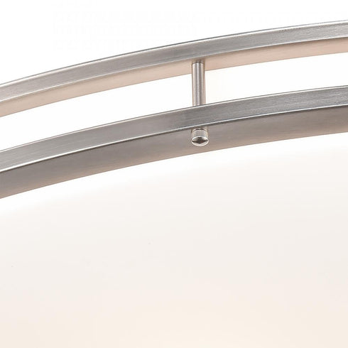Elk Clarion FLUSH MOUNT in Brushed Nickel Finish Model: CN705378