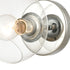 Elk Claro VANITY LIGHT in Polished Chrome Finish Model: 18373/1