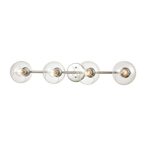 Elk Claro VANITY LIGHT in Polished Chrome Finish Model: 18376/4