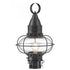 Elk Classic Onion 17.5 Inch High 1 Light Outdoor Post Light in Black Model: 1511-BL-CL
