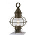 Elk Classic Onion Classic 18.75 Inch High 1 Light Outdoor Post Light Gun Metal in Gunmetal Finish Model: 1611-GM-CL