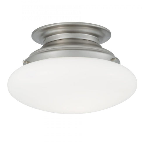 Elk Clayton 12 Inch Wide 2 Light Flush Mount in Brushed Nickel Model: 5370-BN-SO