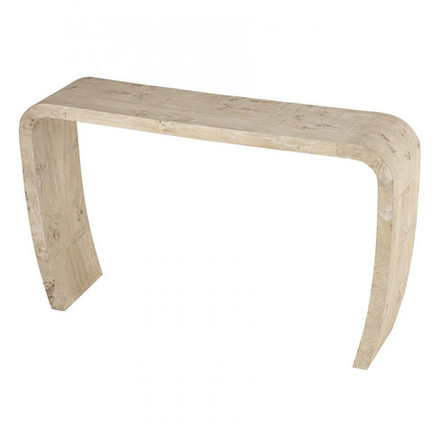 Elk Clip Console Table in White Burl Model: H0895-10849