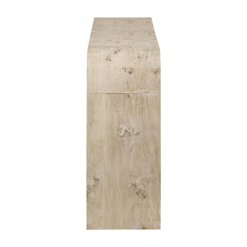 Elk Clip Console Table in White Burl Model: H0895-10849