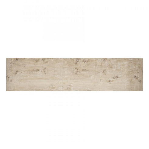 Elk Clip Console Table in White Burl Model: H0895-10849