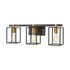Elk Cloe VANITY LIGHT in Matte Black Finish Model: 46632/3