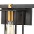 Elk Cloe VANITY LIGHT in Matte Black Finish Model: 46632/3