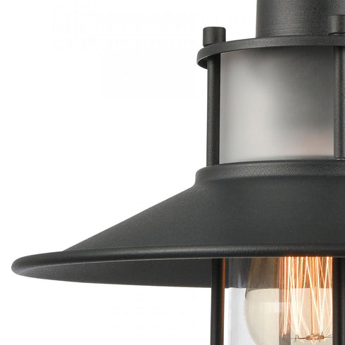 Elk Coastal Farm SCONCE in Charcoal Finish Model: 69370/1