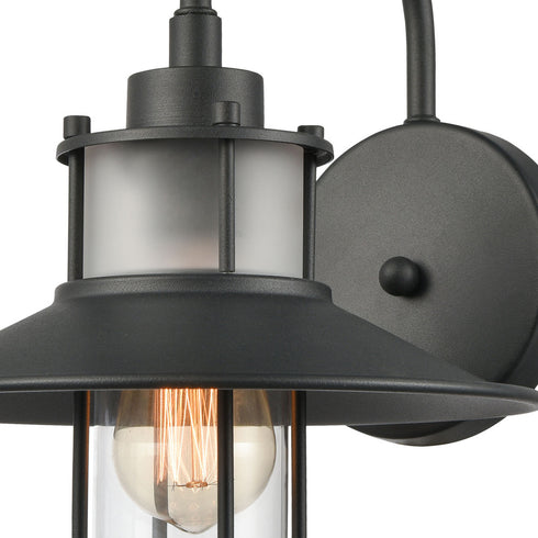Elk Coastal Farm SCONCE in Charcoal Finish Model: 69370/1