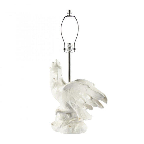 Elk Cockatoo Ceramic Lamp in Brown Finish Model: 749050
