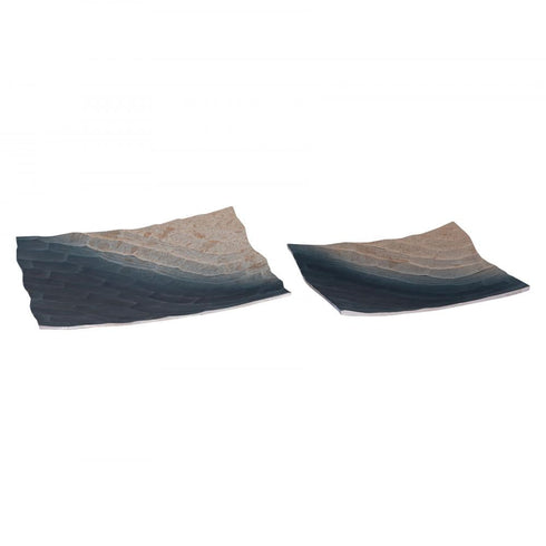 Elk Colin Tray Set of 2 in Bronze Ombre Model: S0807-11361/S2