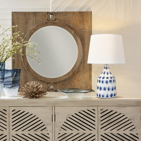 Elk Colmar TABLE LAMP in Blue Finish Model: S019-7270