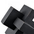 Elk Colton ORNAMENTAL ACCESSORY (4 pack) (4 pack) in Black Finish Model: S0037-9176