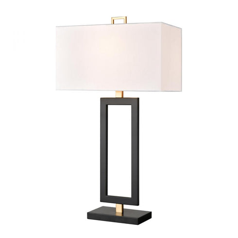 Elk Composure 29 Inch High 1 Light Table Lamp in Matte Black Model: S0019-9587