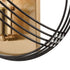 Elk Concentric 1 Light SCONCE in Oil Rubbed Bronze Satin Brass Satin Brass Finish Model: 11190/1