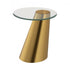 Elk Cone Accent Table in Brass Finish Model: H0895-10540