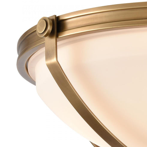Elk Connelly SEMI FLUSH MOUNT in Natural Finish Model: 89115/3