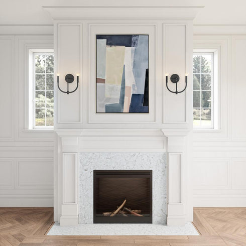 Elk Continuance 11 Inch High 2 Light Sconce in Charcoal Model: 82025/2