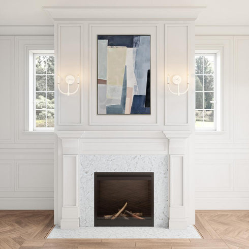 Elk Continuance 11 Inch High 2 Light Sconce in White Coral Model: 82015/2