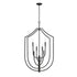 Elk Continuance 26 Inch Wide 6 Light Pendant in Charcoal Model: 82026/6