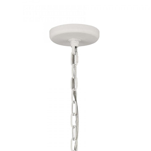 Elk Continuance 30 Inch Wide 6 Light Chandelier in White Coral Model: 82017/6